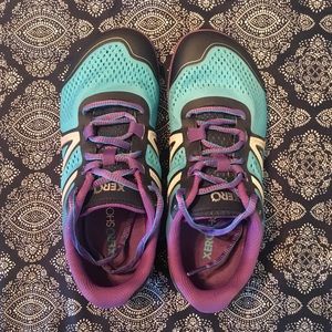 Xero shoes HFS - Lightweight Road Running Shoe - Women blue & purple 6.5, 6 1/2